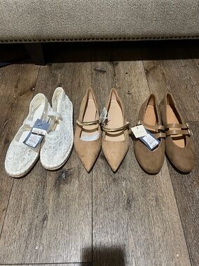 🔥🔥 Women's Mary Jane Flats bundle women size 9 all NWT